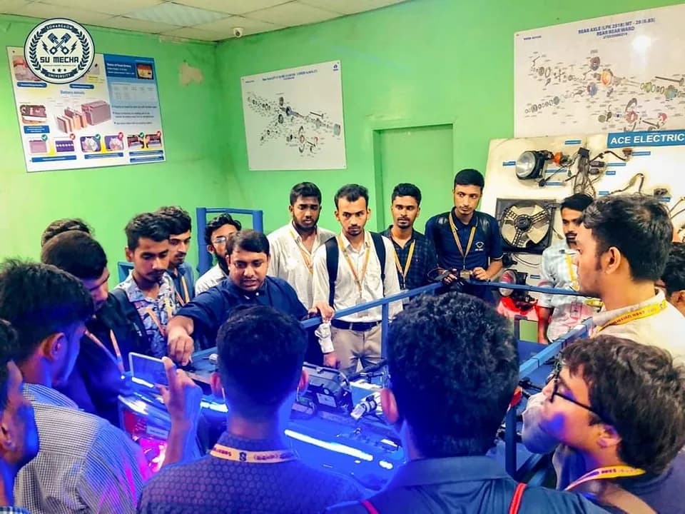 Campus life at Sonargaon University — moment 13